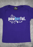 Powherful – Baby Purple Onepiece & T-shirt