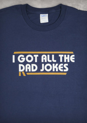 Dad Jokes – Men's Daddy Navy Blue T-shirt