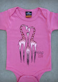 Loving Life – Baby Girl Coral Pink Onepiece & T-shirt