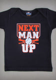 Next Man Up (San Francisco) – Baby Black Onepiece & T-shirt