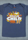 Golden Child – California Baby Purple & Charcoal Gray Onepiece & T-shirt