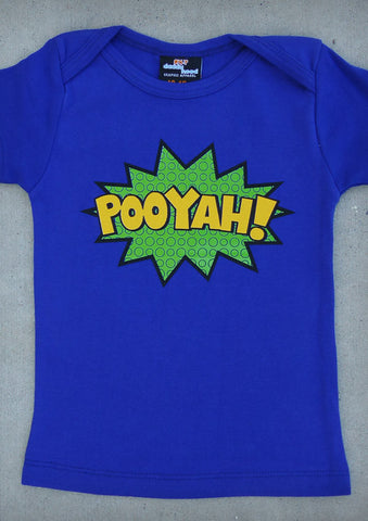Pooyah! – Baby Cobalt Blue T-shirt