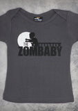 The Zombaby – Baby Boy Charcoal Gray Onepiece & T-shirt