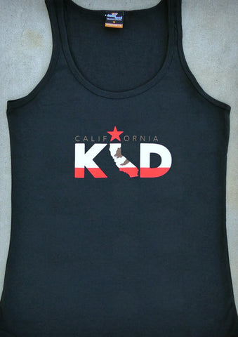 California Kid – California Women's Black Tank Top