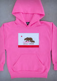 Locally Grown – California Youth Pink / Hot Pink Hoodie