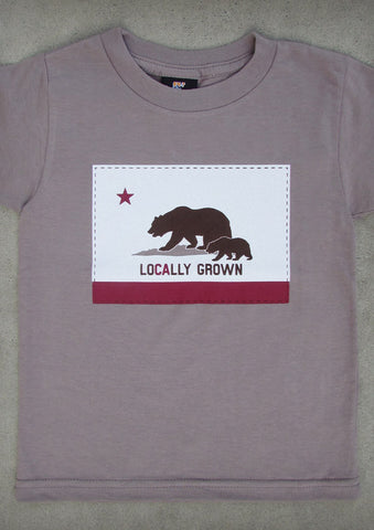 Locally Grown – Eco-friendly Organic California Youth Cinder T-shirt