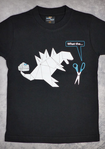 Rock Paper Scissors – Youth Boy Black T-shirt