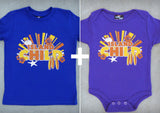 Island Child Gift Set – Hawaii Youth T-shirt + Baby Onepiece/T-shirt