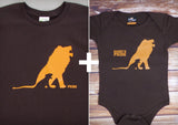 Daddy's Pride Gift Set – Men's T-shirt + Baby Onepiece/T-shirt