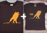 Daddy's Pride Gift Set – Men's T-shirt + Baby Onepiece/T-shirt